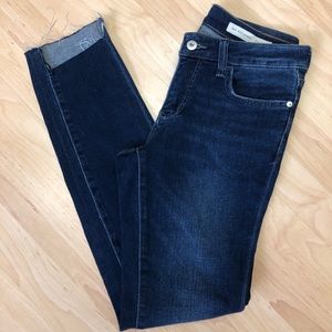 Pilcro Mid-rise skinny jeans Anthro sz 27 new